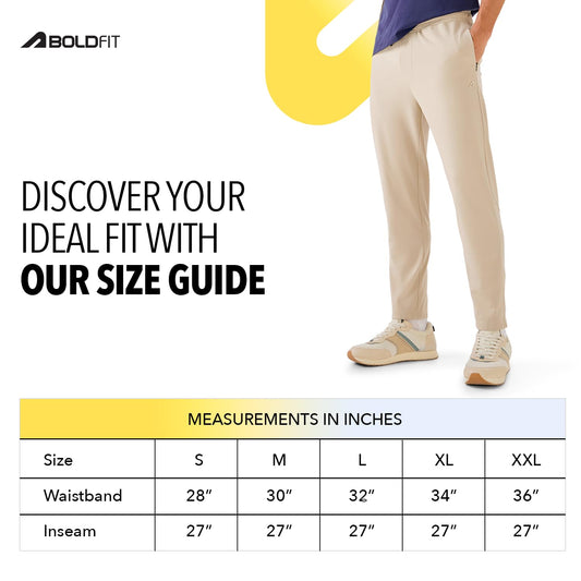 Boldfit Men Mid Rise Track Pant – Cotton Blend Joggers, Lowers, Gym & Sports Pants with Adjustable Waist & Pockets for Workout, Running & Everyday Wear