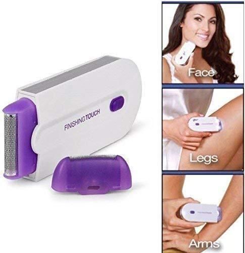 Rechargeable Painless Hair Remover - Instant Facial & Body Trimmer for Women & Men