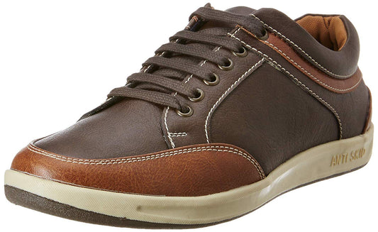 Centrino Men's Causal Sneakers | Sneakers for Men | Lace-Up Design | Rounded Front | Branded Casual Shoes with Soft Cushioned Insole | Fashion Sneakers| Anti Skid Sole (3322)