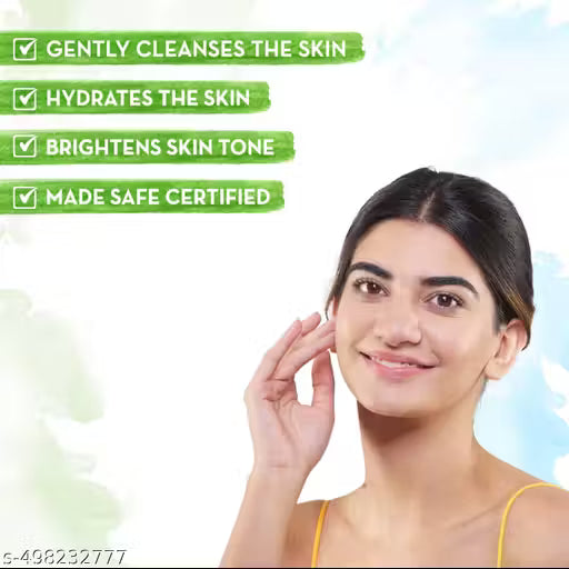 Hydrating Glow Face Wash - Gently Cleanses & Brightens Skin Tone - Made Safe Certified