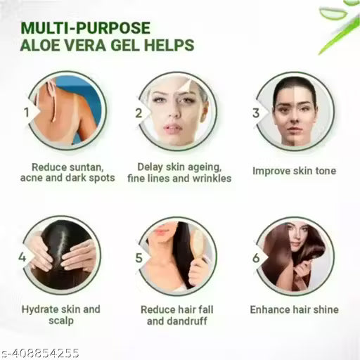 Gantavya Aloevera Face Beauty Gel - 220gm pack of 2