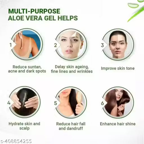 Gantavya Aloevera Face Beauty Gel - 220gm pack of 2